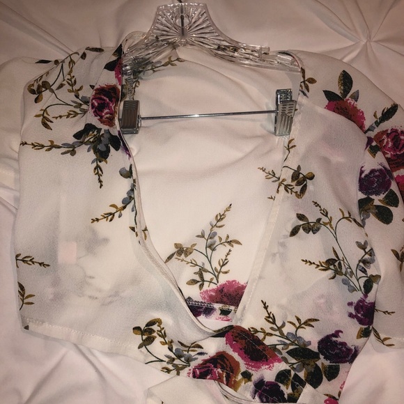 Cropped Front Tie Top - Picture 1 of 1